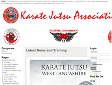 Tablet Screenshot of karatejutsu.org